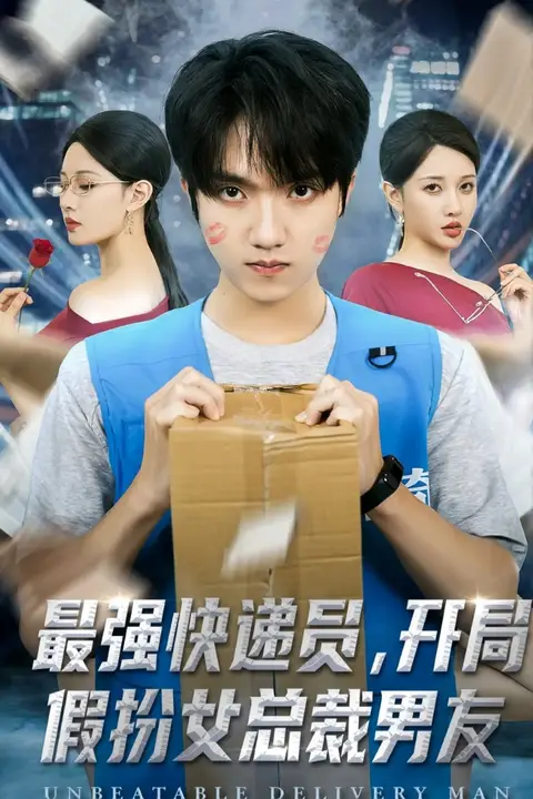 《最强快递员，开局假扮女总裁男友》封面