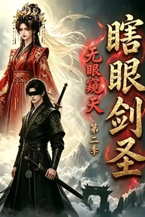 《瞎眼剑圣，无眼窥天第二季》封面