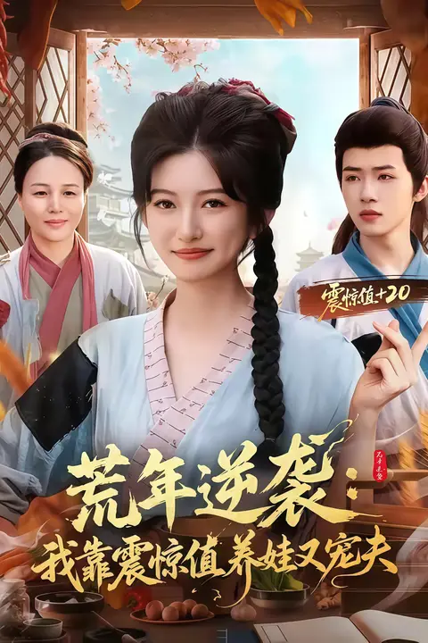 《荒年逆袭：我靠震惊值养娃又宠夫》封面