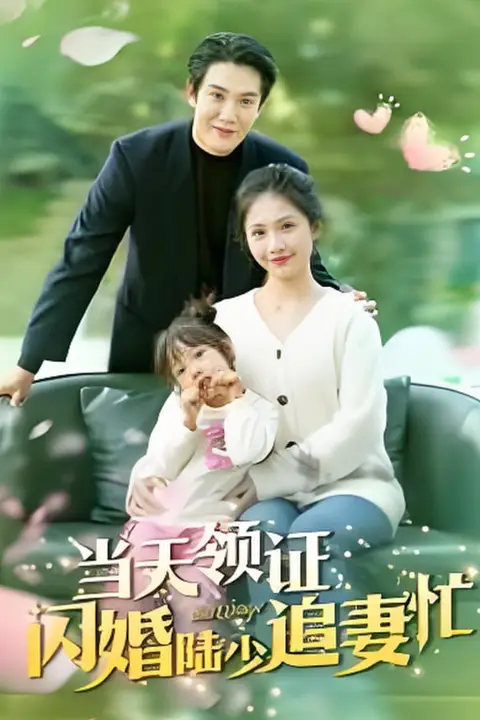 《当天领证闪婚陆少追妻忙》封面