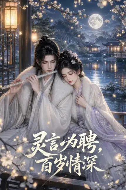 《灵言为聘，百岁情深》封面