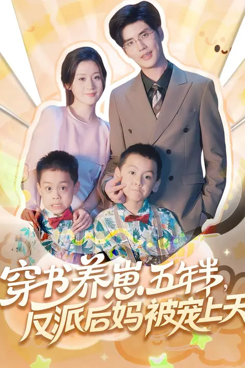 《穿书养崽五年半反派后妈被宠上天》封面