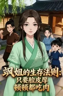 《飒姐的生存法则：只要脸皮厚顿顿都吃肉》封面