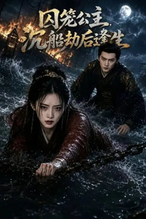 《囚笼公主,沉船劫后逢生》封面