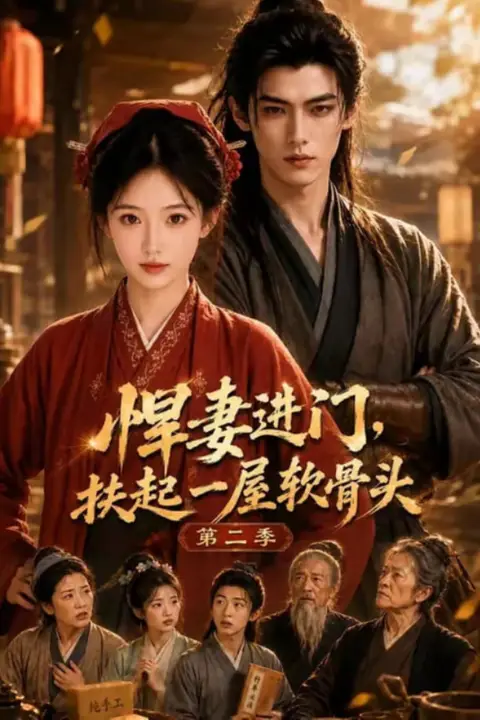 《悍妻进门，扶起一屋软骨头第二季》封面