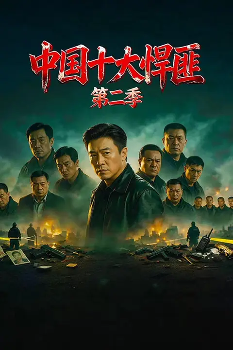 《中国十大悍匪第二季》封面