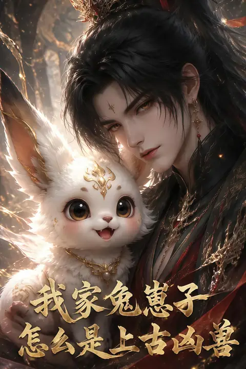 《我家兔崽子怎么是上古凶兽》封面