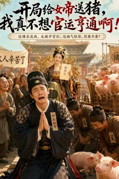 《开局给女帝送猪,我真不想官运亨通啊》封面