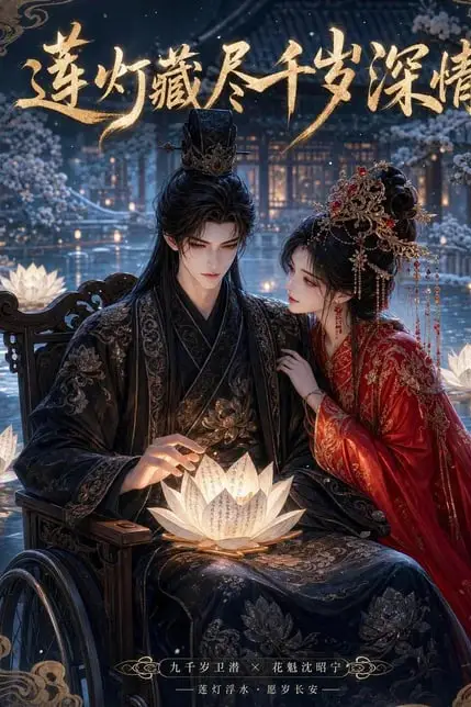 《莲灯藏尽千岁深情》封面