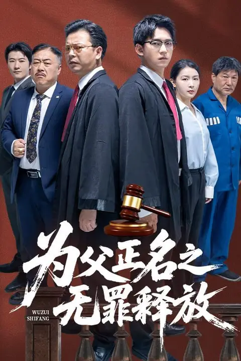 《为父正名之无罪释放》封面