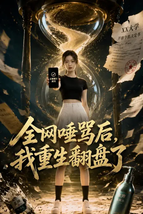 《全网唾骂后,我重生翻盘了》封面