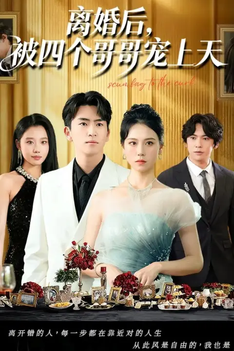 《离婚后被四个哥哥宠上天》封面