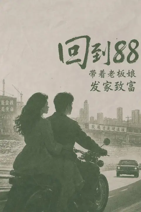 《回到 88，带着老板娘发家致富》封面