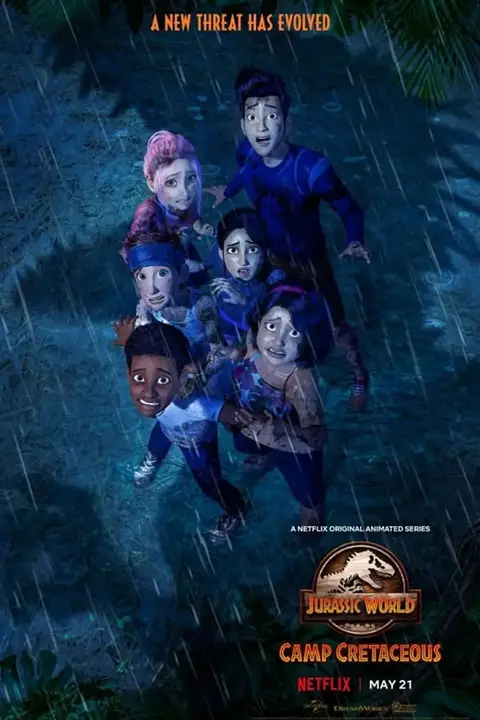 《侏罗纪世界:白垩纪营地 第三季》封面
