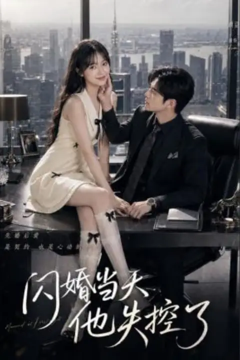 《闪婚当天，他失控了》封面