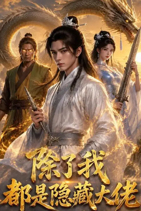 《除了我，都是隐藏大佬》封面