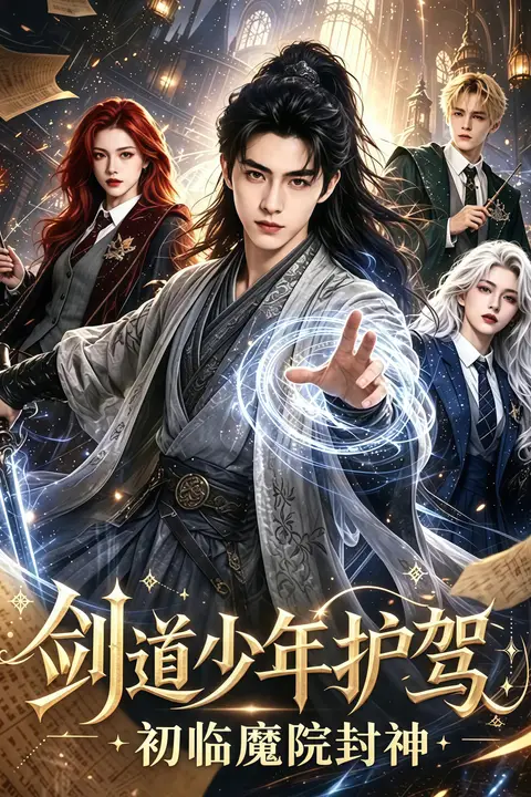《剑道少年护驾,初临魔院封神》封面