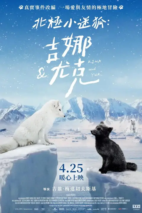 《北极小迷狐:吉娜和尤克》封面
