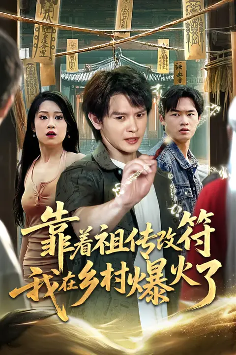 《靠着祖传改符我在乡村爆火了》封面