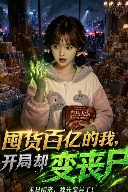 《囤货百亿的我，开局却变丧尸》封面