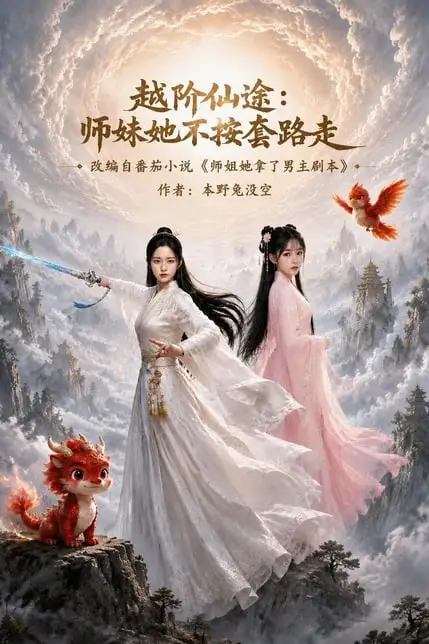 《越阶仙途:师妹她不按套路走》封面