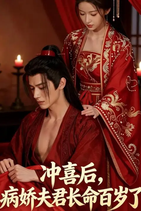 《冲喜后,病娇夫君长命百岁了》封面