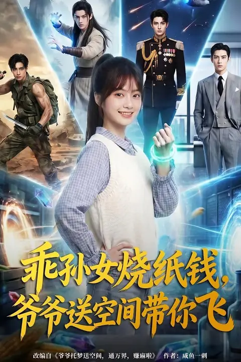 《乖孙女烧纸钱,爷爷送空间带你飞》封面