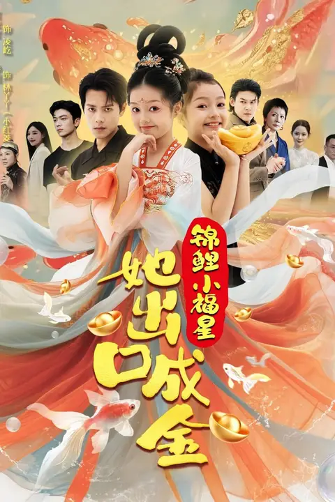 《锦鲤小福星她出口成金》封面