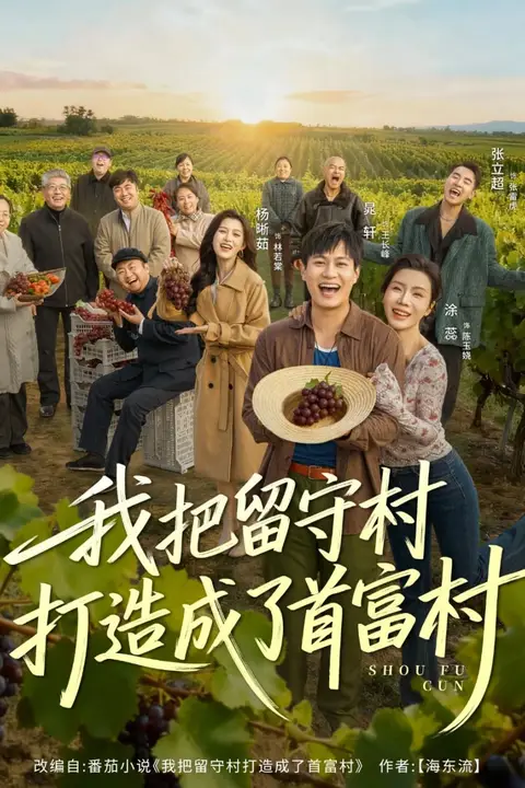 《我把留守村打造成了首富村》封面