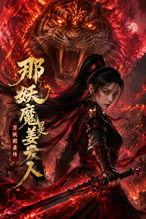 《万妖图录传：那妖魔是姜大人》封面