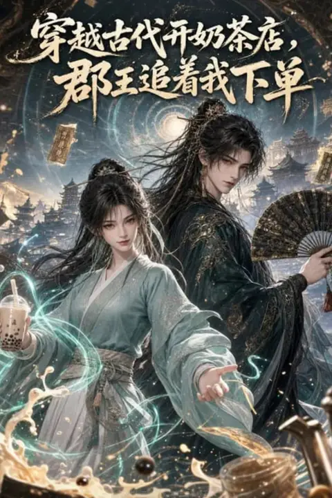 《穿越古代开奶茶店,郡王追着我下单》封面