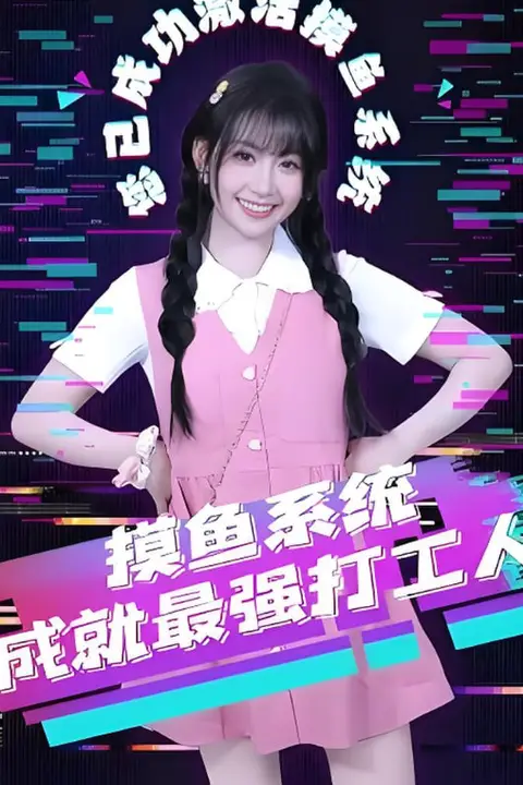 《摸鱼系统成就最强打工人》封面