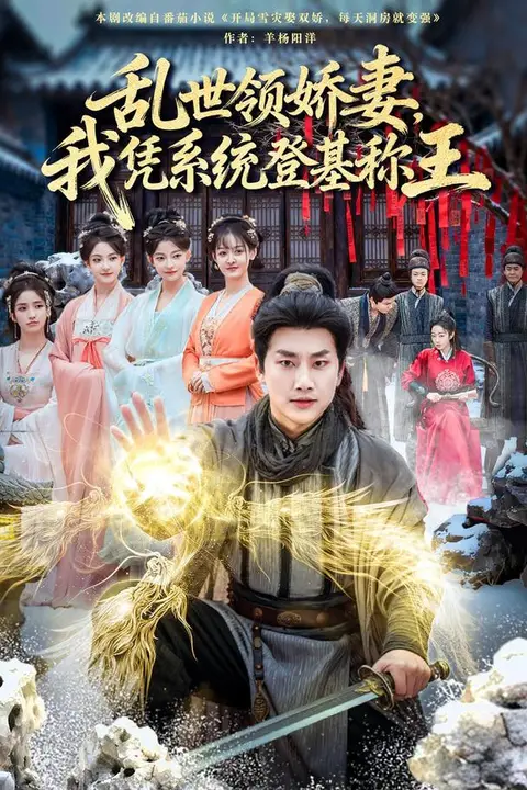 《乱世领娇妻我凭系统登基称王》封面