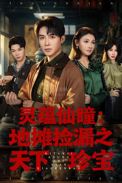 《灵蕴仙瞳:地摊捡漏天下珍宝》封面