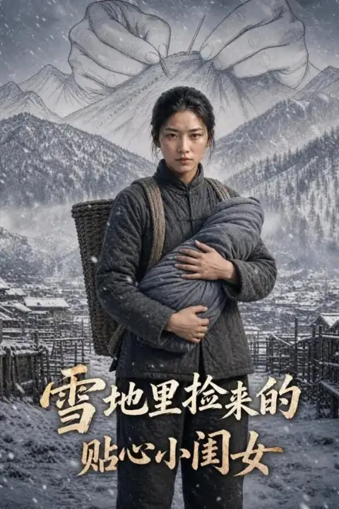 《雪地里捡来的贴心小闺女》封面