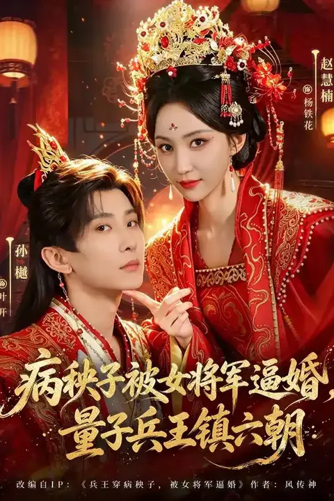 《病秧子被女将军逼婚,量子兵王镇六朝》封面
