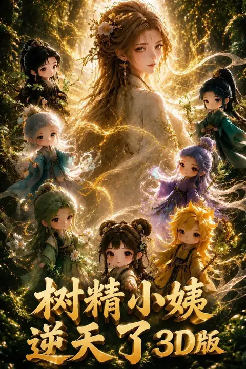 《树精小姨逆天了3D版》封面