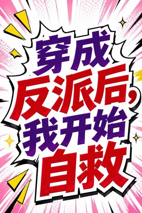 《穿成反派后,我开始自救》封面