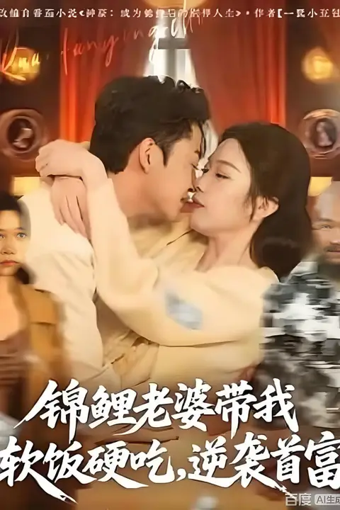 《锦鲤老婆带我软饭硬吃,逆袭首富》封面