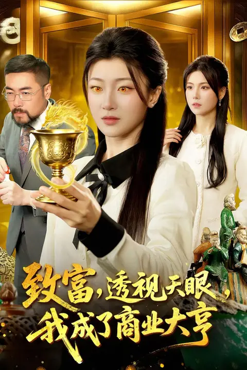 《致富，透视天眼，我成了商业大亨》封面
