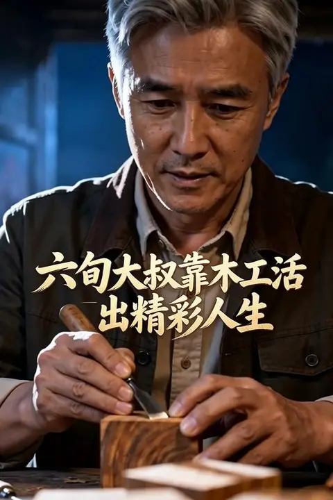 《六旬大叔靠木工活出精彩人生》封面
