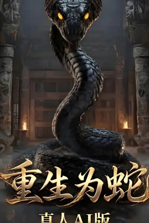 《重生为蛇真人AI版》封面