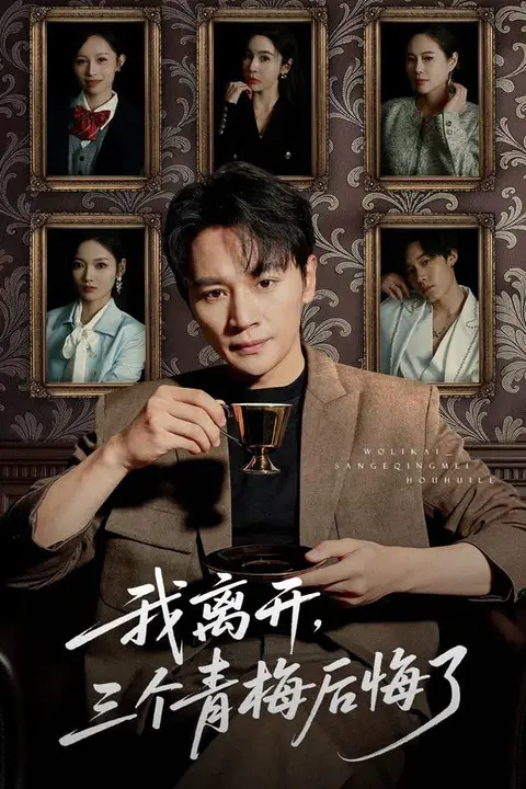 《我离开,三个青梅后悔了》封面