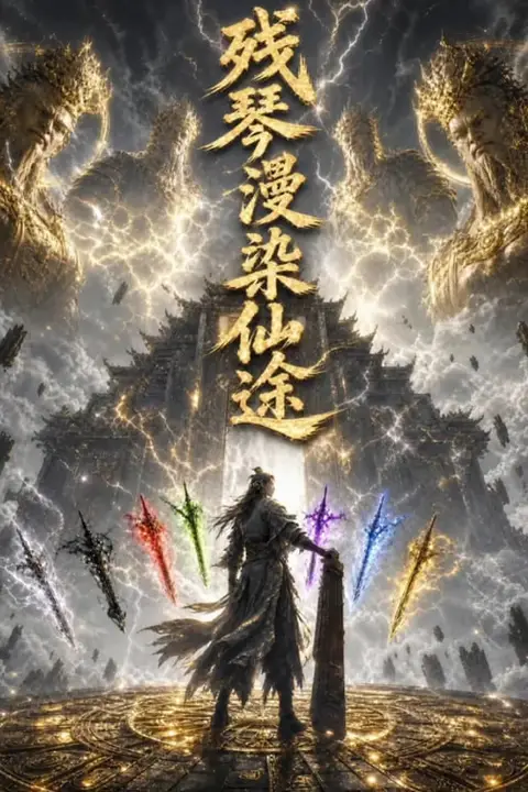 《残琴漫染仙途》封面