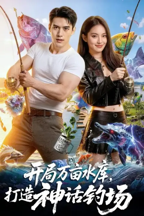 《开局万亩水库,打造神话钓场》封面