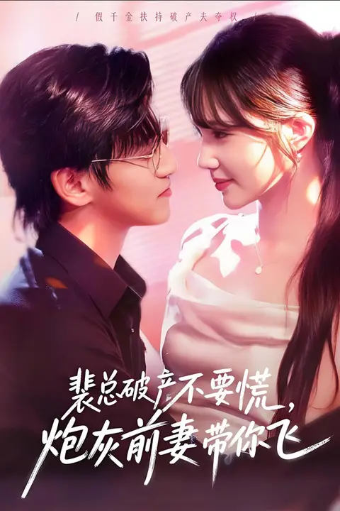 《裴总破产不要慌,炮灰前妻带你飞》封面