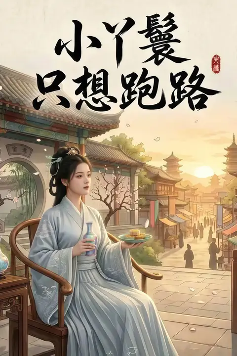 《小丫鬟只想跑路》封面