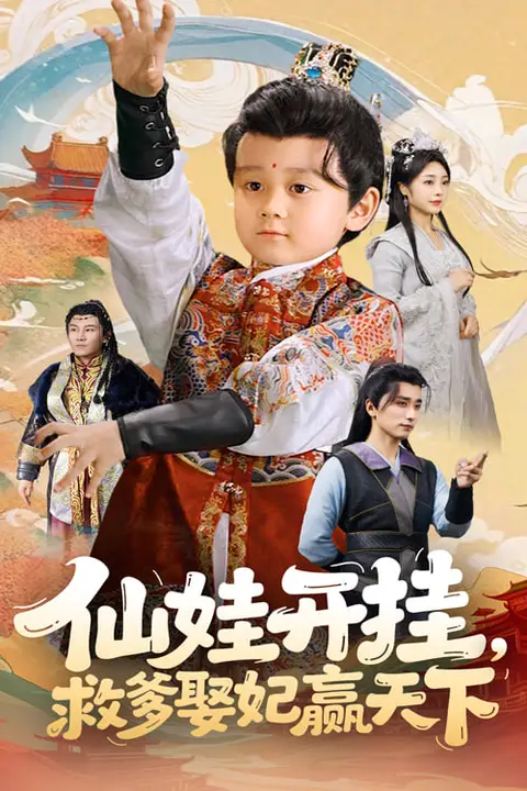《仙娃开挂救爹娶妃赢天下》封面