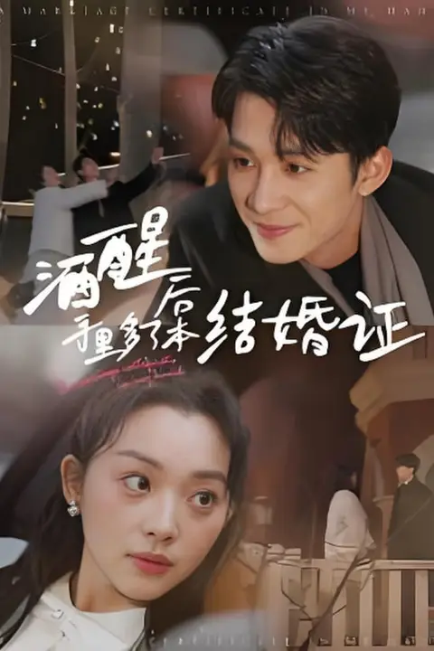 《酒醒后手里多了本结婚证》封面