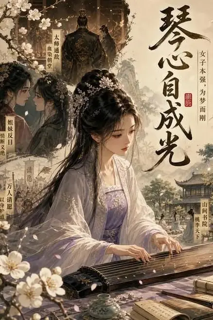 《琴心自成光》封面